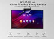 interactive monitor with built in camera